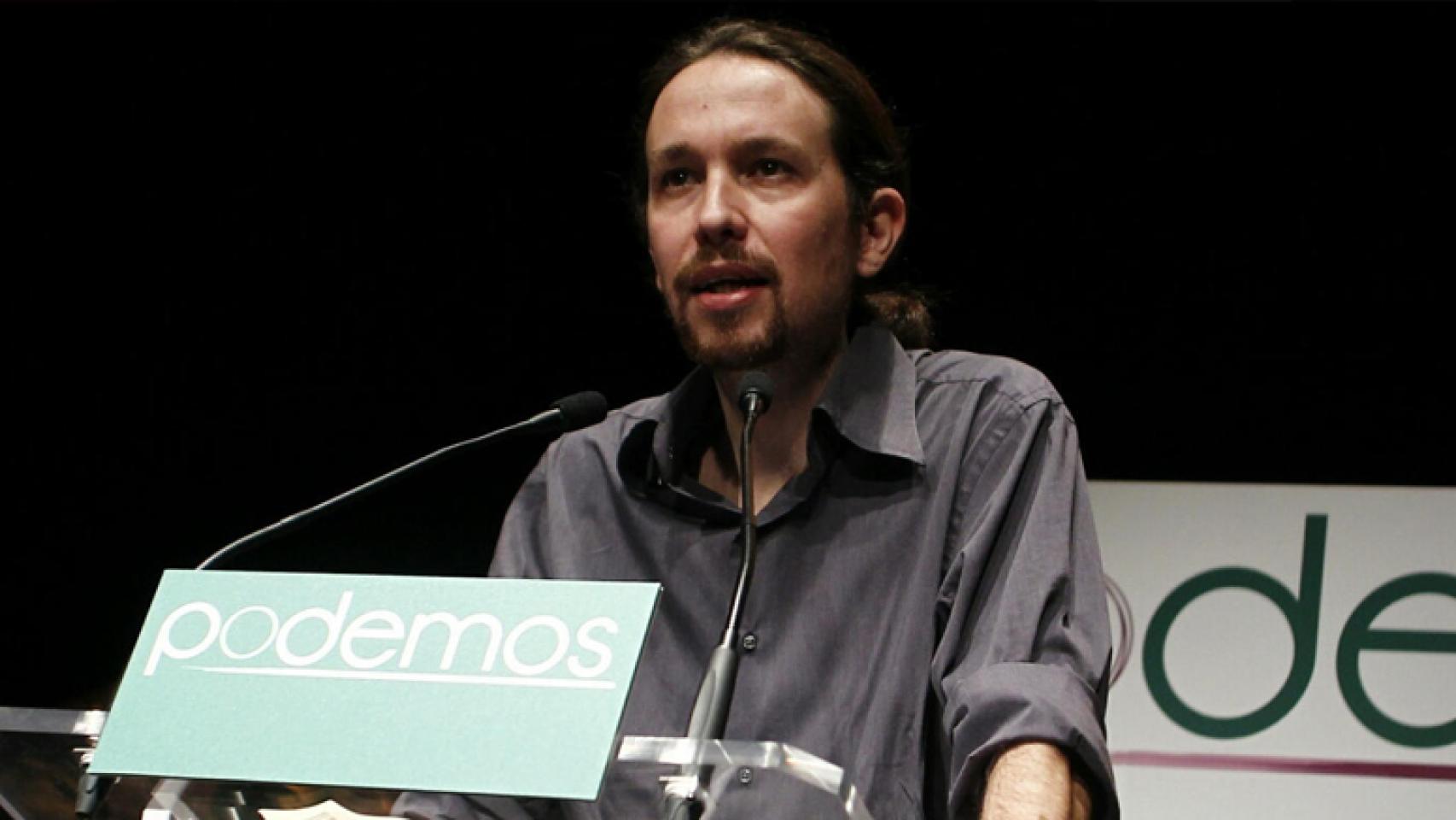 Pablo Iglesias en un mitin
