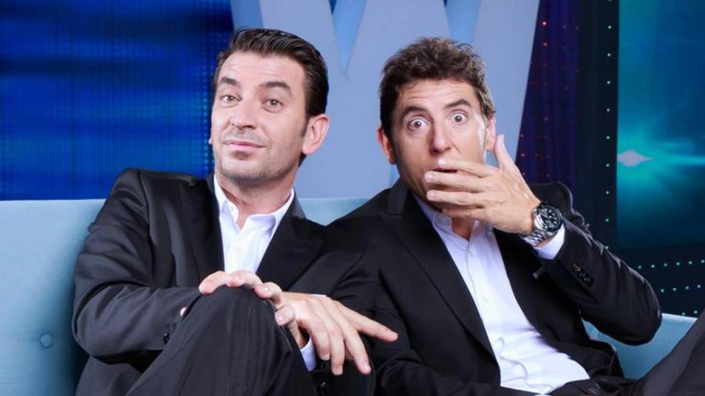 Arturo Valls y Manel Fuentes en 'Los viernes al show'