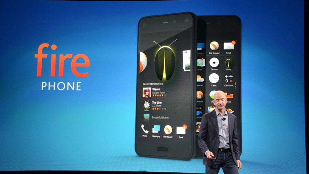 El Amazon Fire Phone.