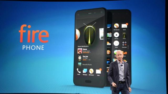 El Amazon Fire Phone.