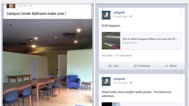 Facebook elimina por fin el molesto botón de ajustes en su última beta