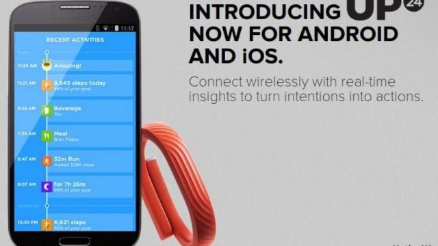 Jawbone UP24 ya es totalmente compatible con Android con la App UP 3.0