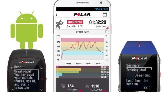 Nuevo Polar Flow para Android: sincroniza tu M400, V800 y Loop
