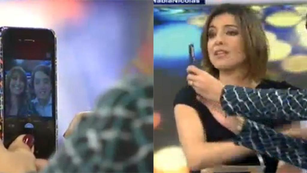 Mariló Montero le pide un selfie al pequeño Nicolás