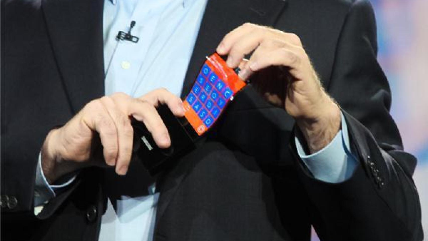 Samsung explora las posibilidades de las pantallas flexibles