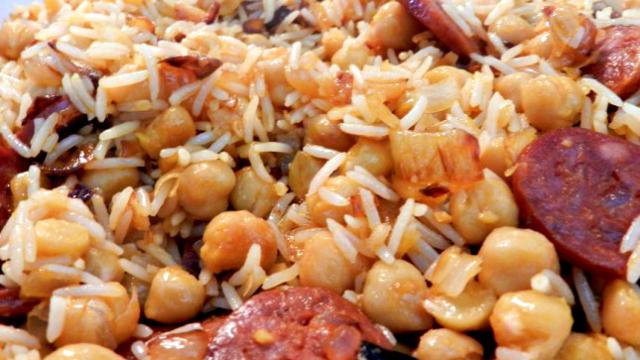garbanzos-chorizo-arroz