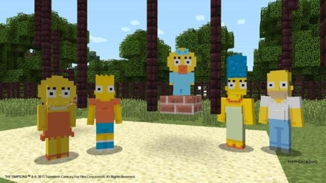 minecraft simpsons