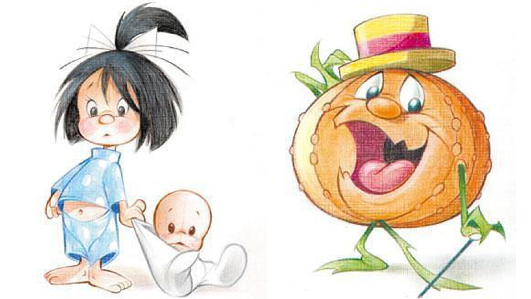 La familia Telerín y Ruperta