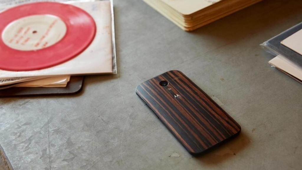 Motorola Moto X con dos nuevos acabados en madera.