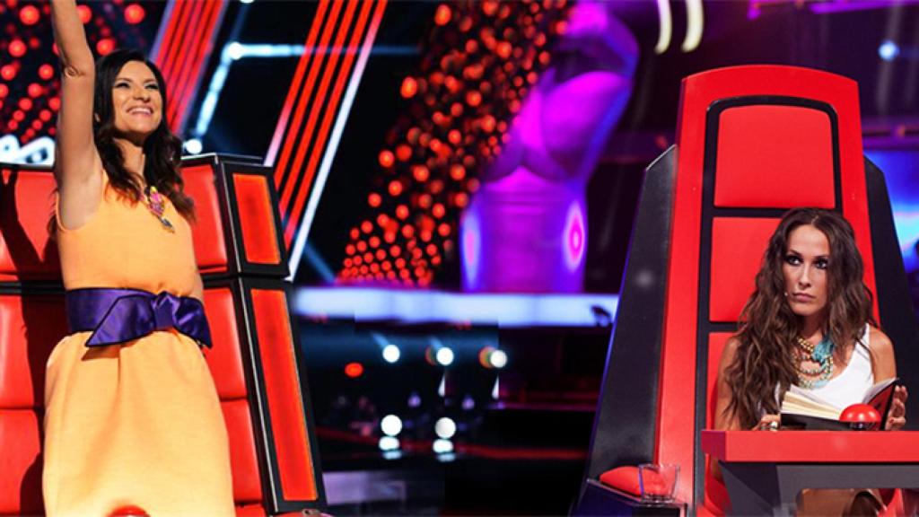 Primeros roces en 'La Voz': saltan chispas entre Malú y Laura Pausini