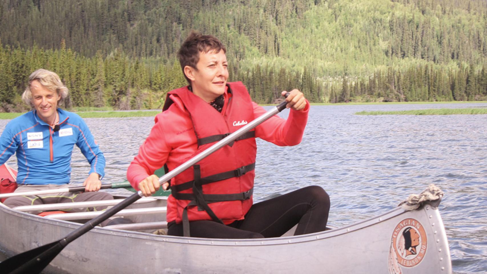 Jesús Calleja y Eva Hache en 'Planeta Calleja'