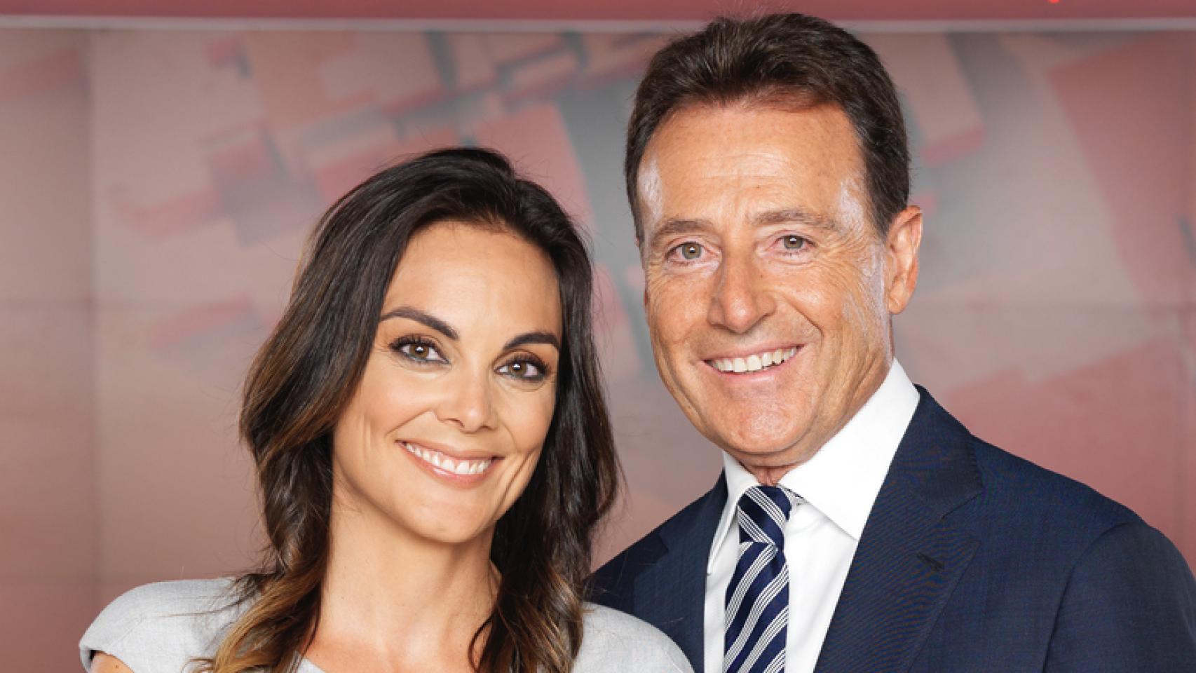 Matías Prats y Mónica Carrillo en 'Antena 3 Noticias'