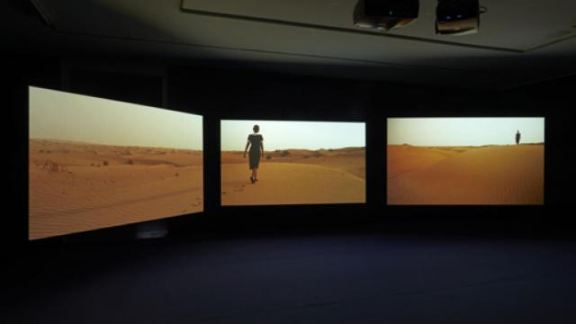 Image: Isaac Julien y la manzana de Newton