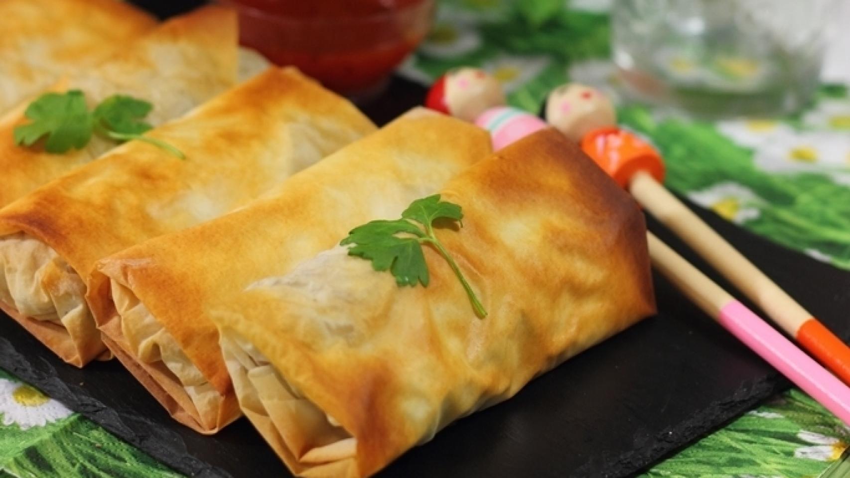 Rollitos de primavera ligeros