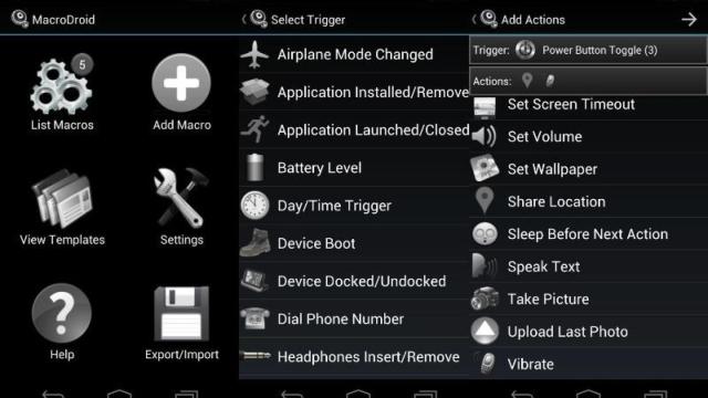 MacroDroid, el nuevo automatizador de tareas dispuesto a eclipsar a Tasker