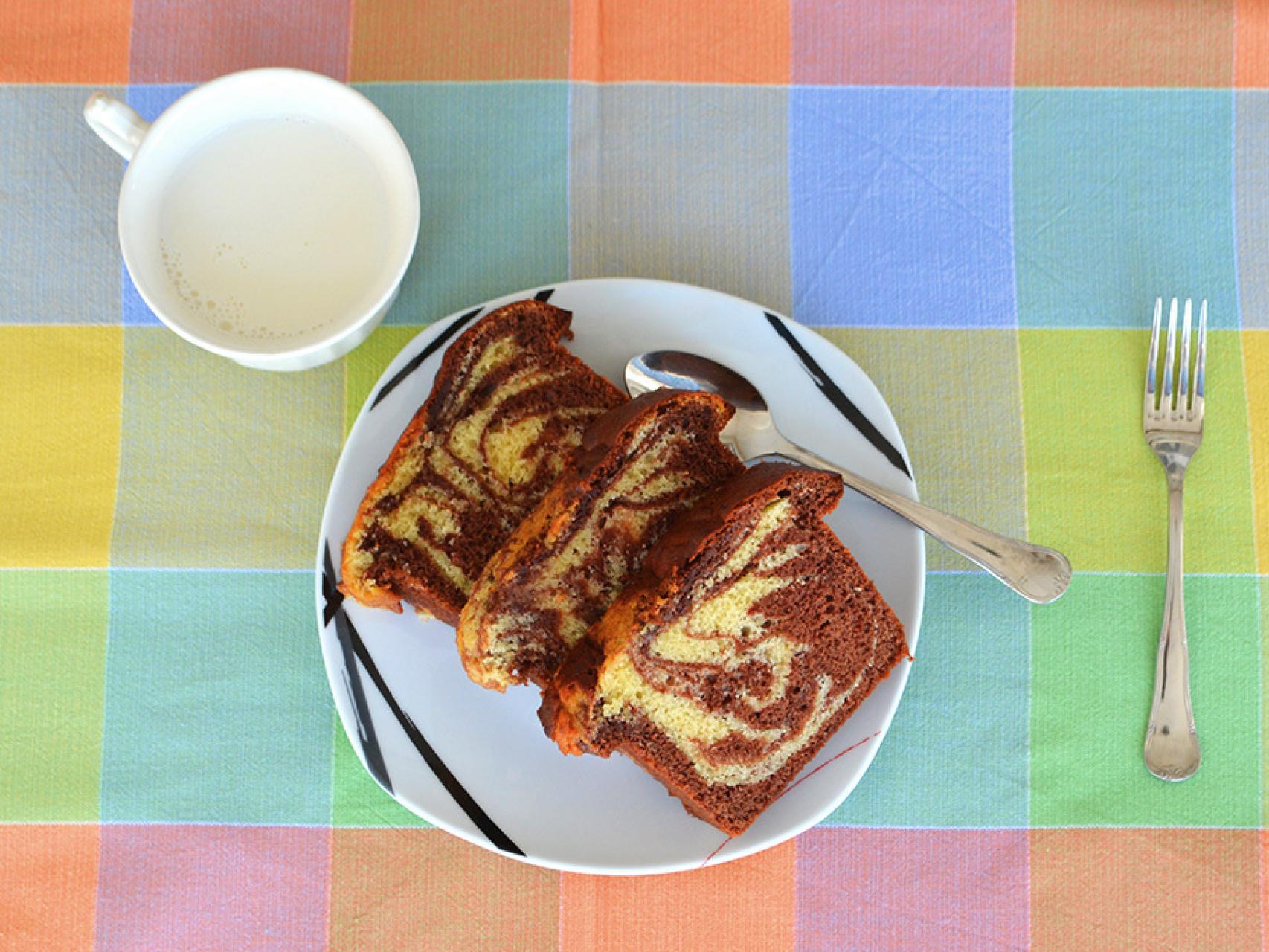 bizcocho marmolado 7