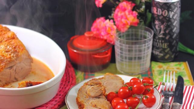 Asado de carne a la sal