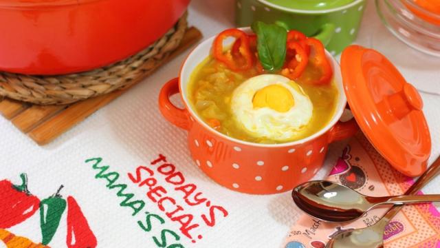 Sopa de verduras de temporada