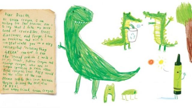 Image: El día que los crayones renunciaron