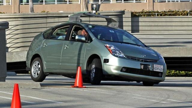Imagen de un coche autónomo.
