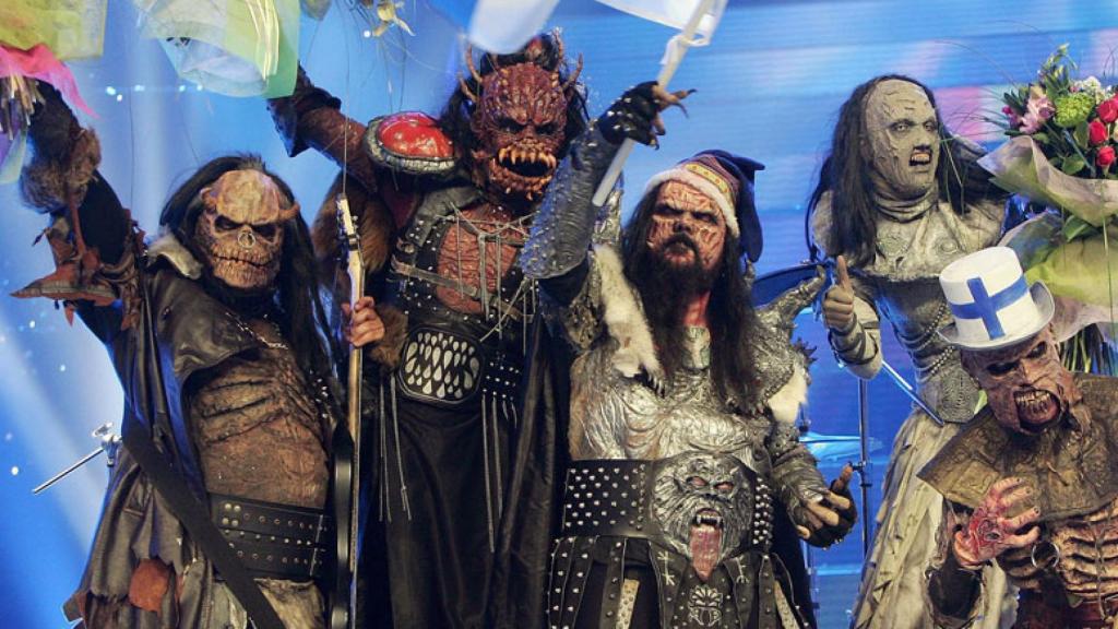 Lordi, ganadores de Eurovisión 2006
