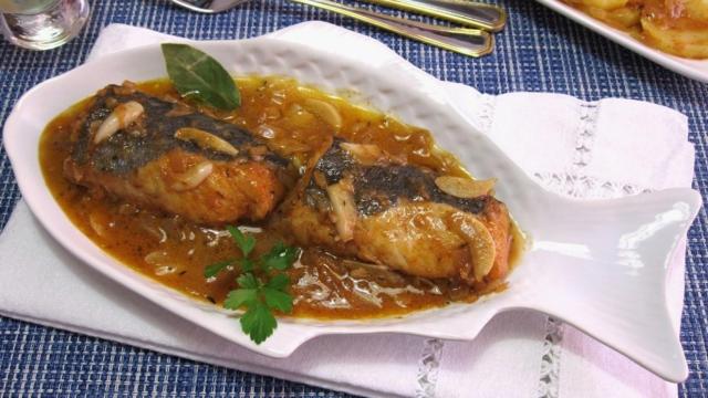 IMG_8468  MERLUZA EN ESCABECHE AL MICROONDAS 0