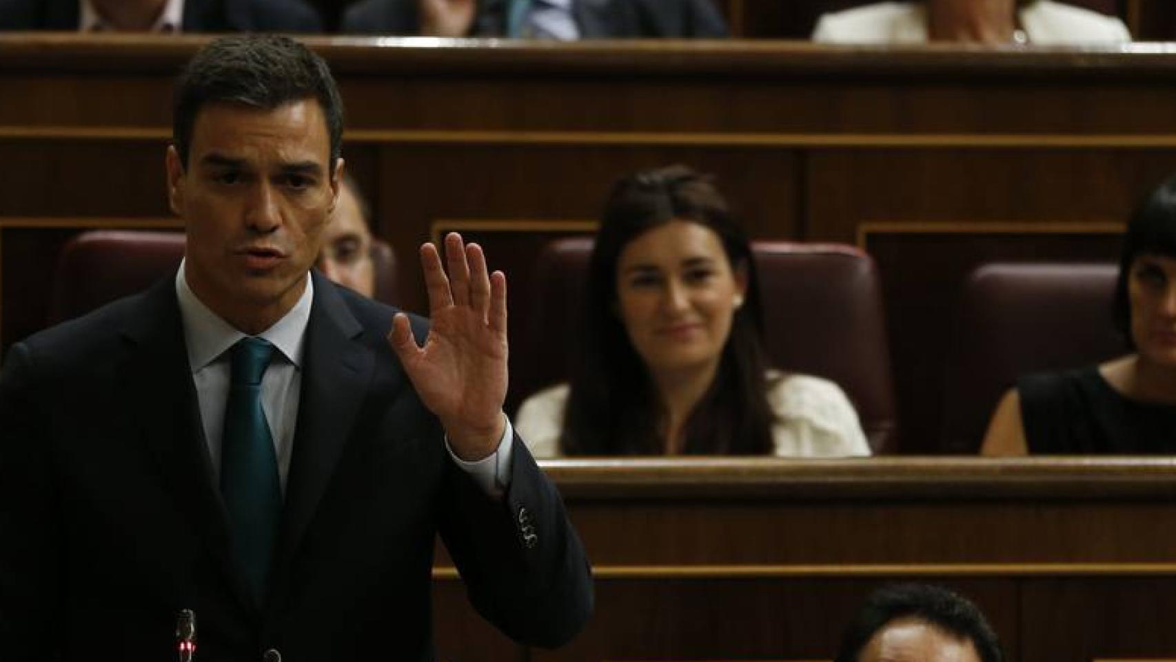 Pedro Sánchez en el Congreso