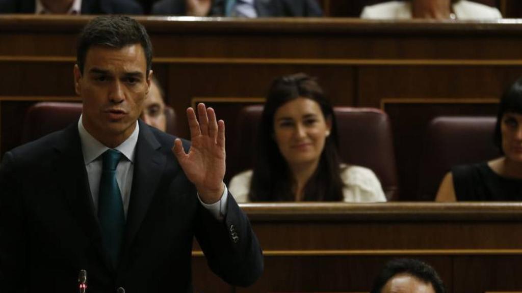 Pedro Sánchez en el Congreso