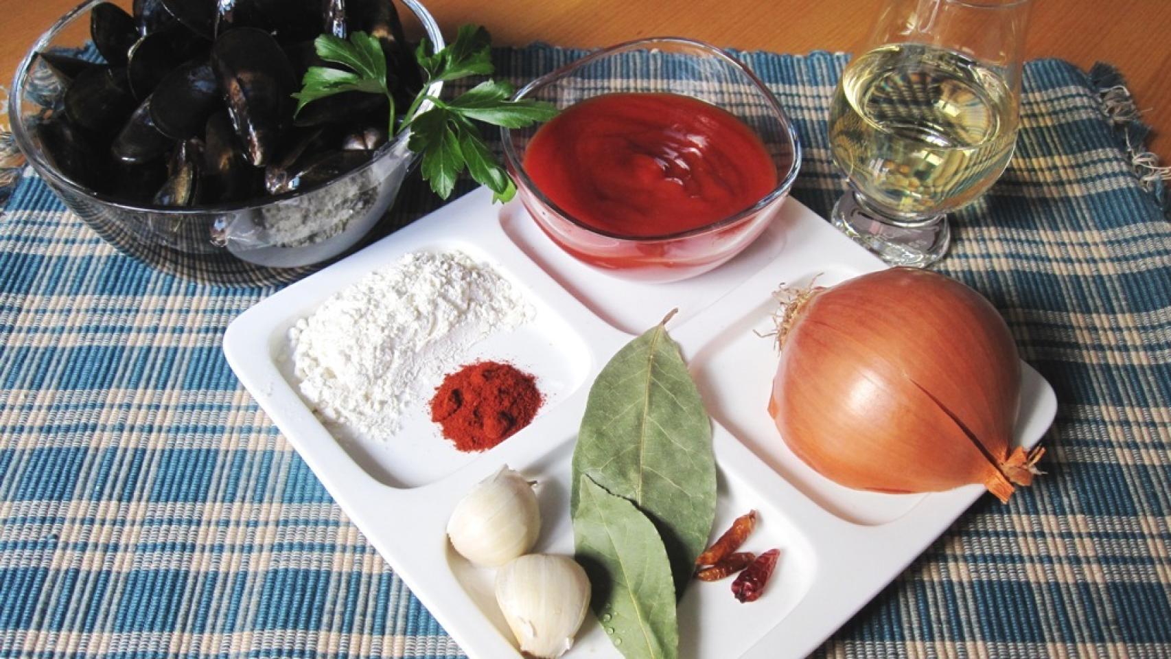 Mejillones de roca en salsa picante 1