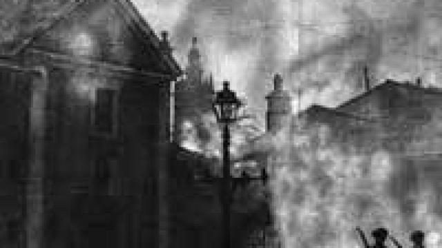 Image: La Iglesia en llamas