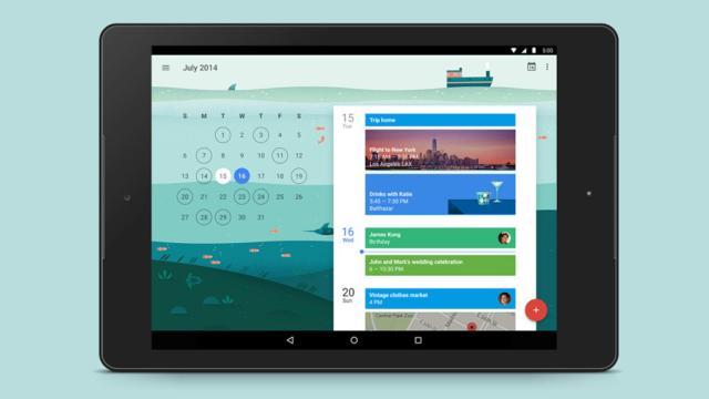 Descarga e instala Google Calendar 5.0 con Material Design [APK]