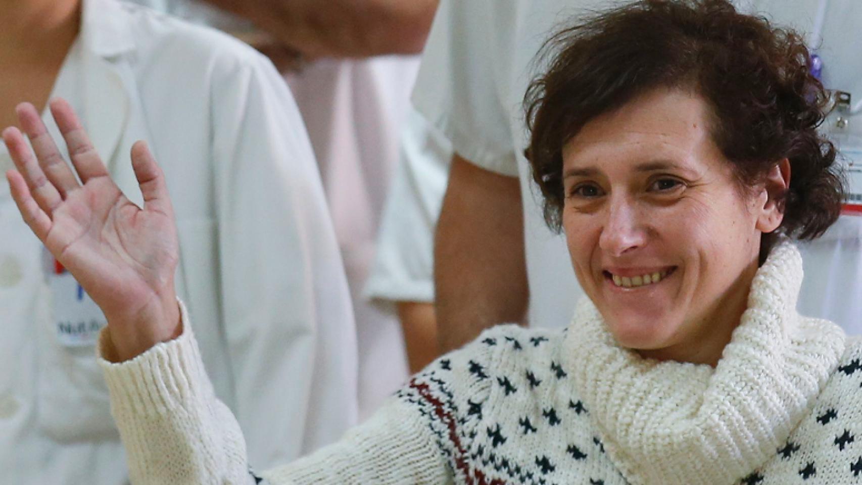 Teresa Romero se sienta por primera vez en un plató de televisión en 'Un tiempo nuevo'