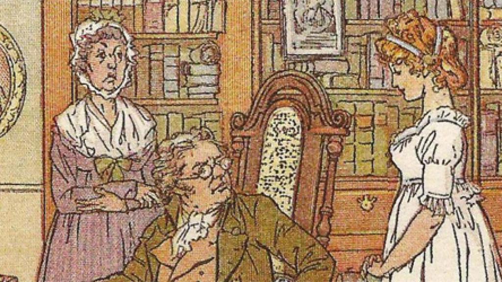 Ilustración de la novela 'Orgullo y prejuicio', de Jane Austen.