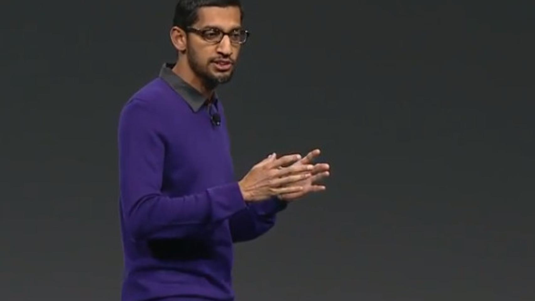 Sundar Pichai, CEO de Google.