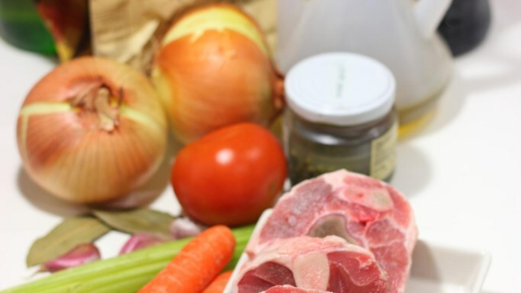 Ossobuco de cerdo en salsa Ingredientes