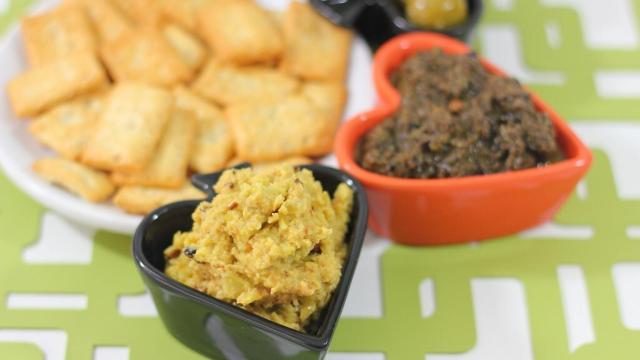 Paté de aceitunas, olivada o tapenade