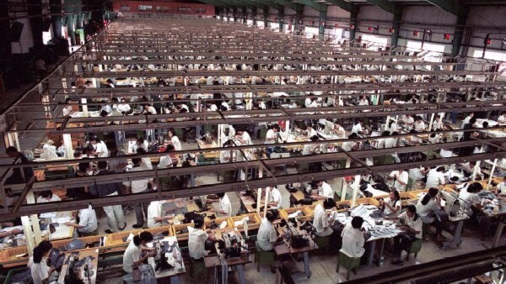 Fábrica de Foxconn, una de las compañías supuestamente involucradas