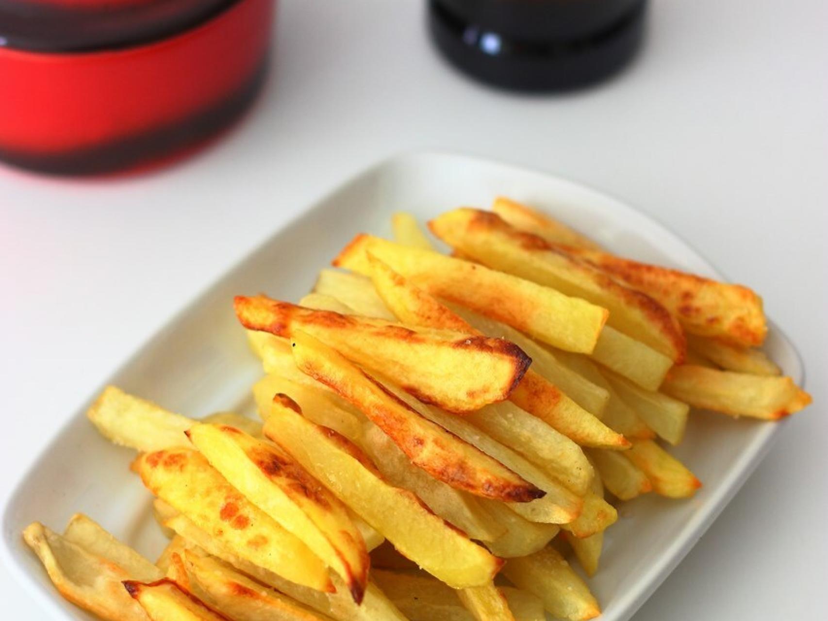 Patatas fritas crujientes sin aceite