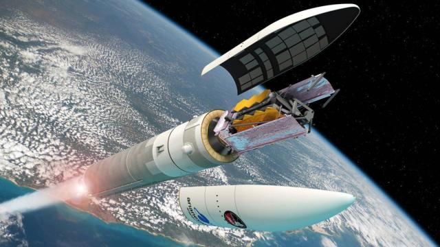 Imagen | Despega el telescopio espacial James Webb, el más grande de la historia