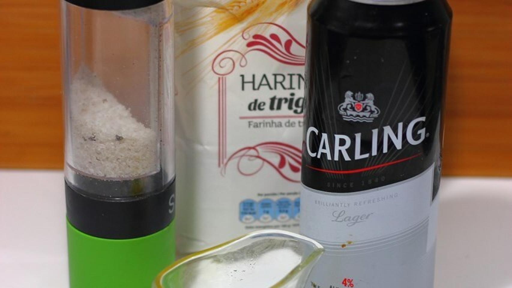 Ingredientes para la masa