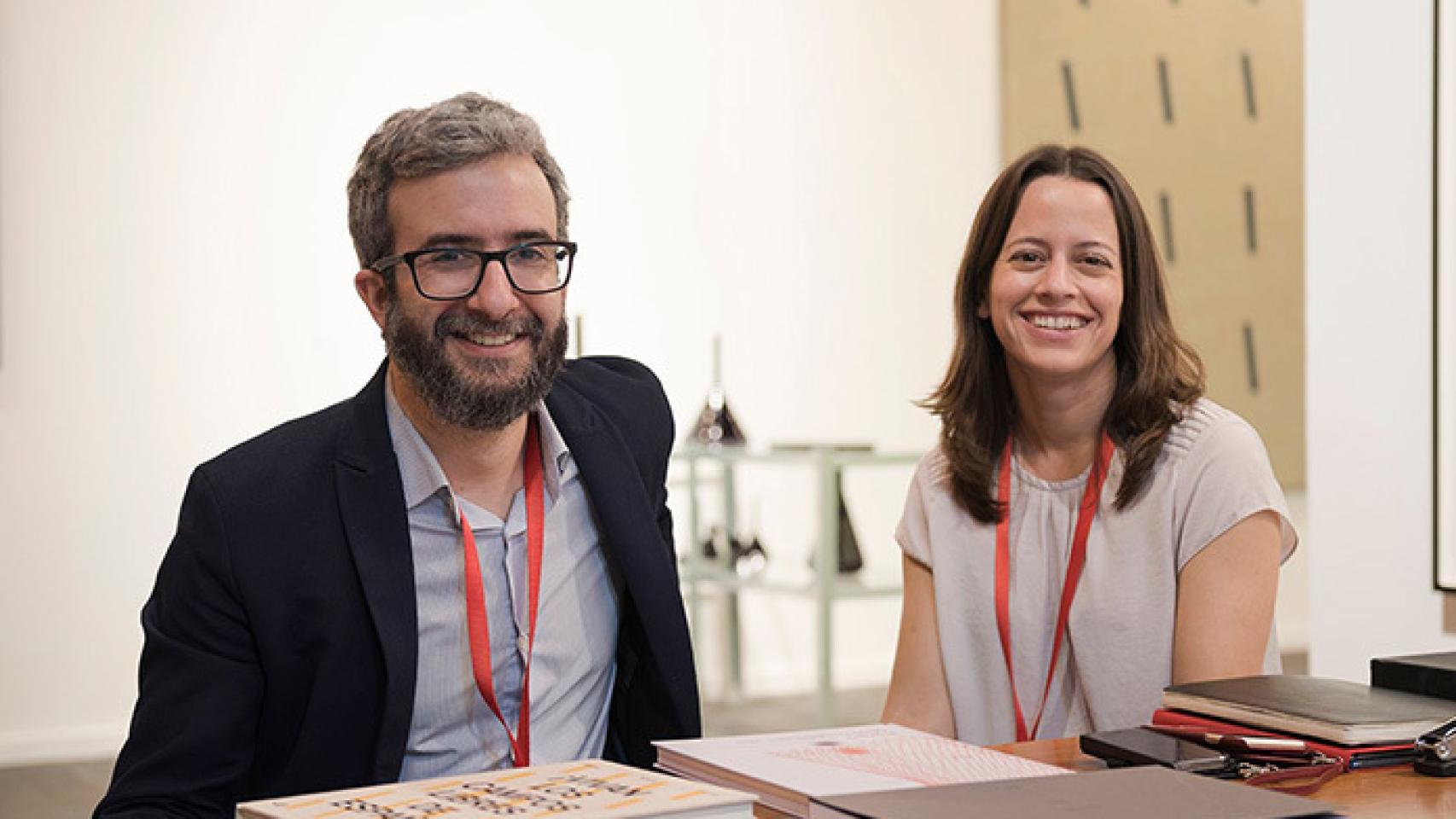 Imagen | Pedro Maisterra y Belén Valbuena, 'encuentros' en la galería