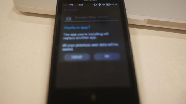 El Nokia X permite instalar las Google Apps, incluso Google Play