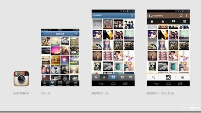 Cómo deberían ser Instagram, 3G Watchdog y otras aplicaciones Android