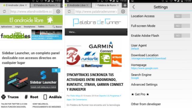 Now Browser, el navegador web más ligero y con soporte para Flash