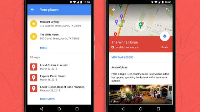 Ahora podremos ver en Google Maps los mapas personalizados de My Maps