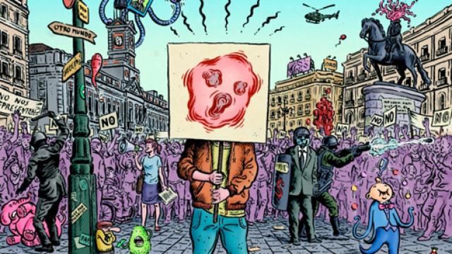 Image: Las alucinaciones indignadas de Miguel Brieva