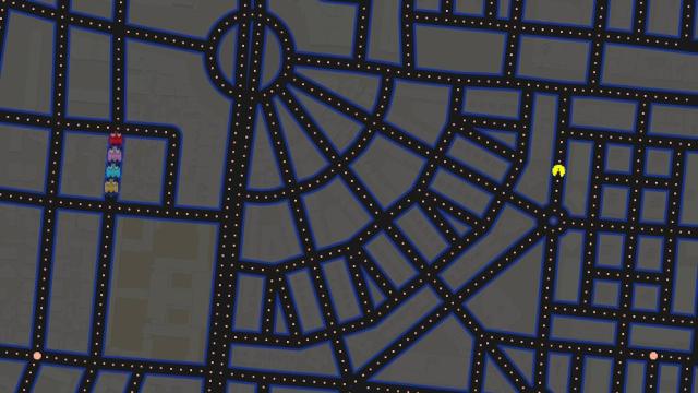 pacman google maps 2
