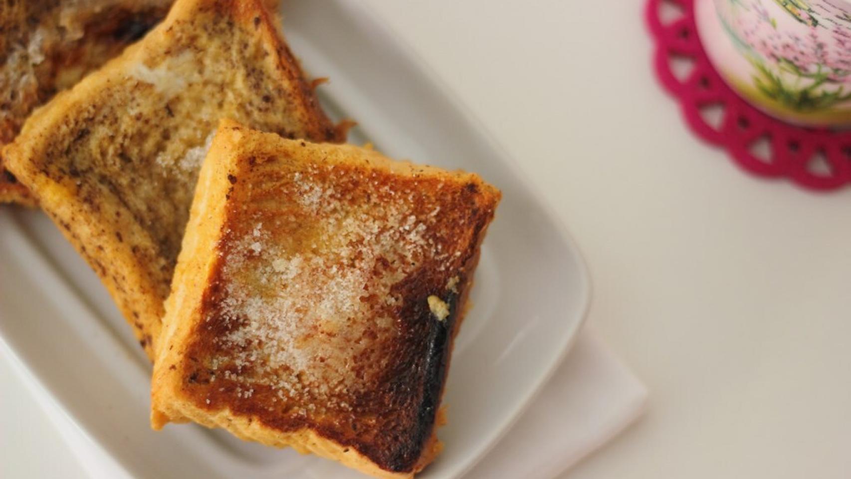 Torrijas rápidas en microondas