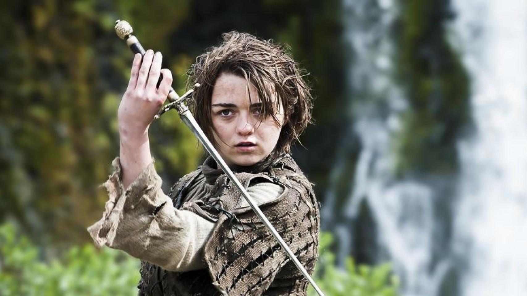 Arya en 'Juego de tronos'