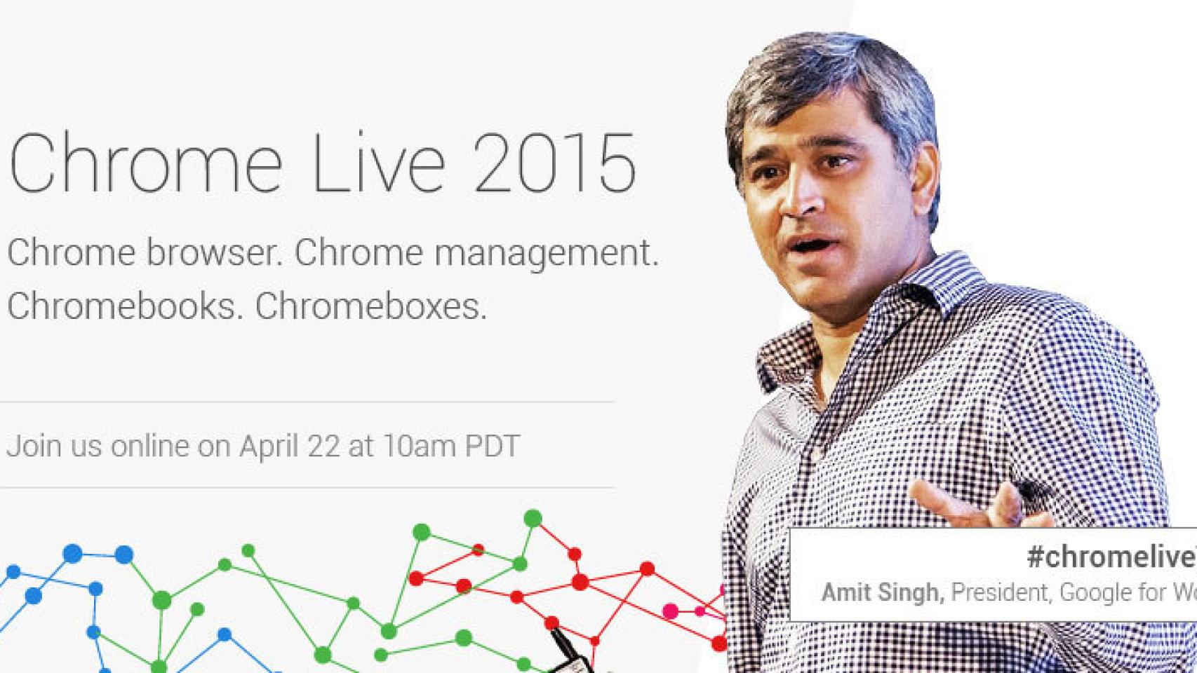 Chrome Live, el primer evento dedicado a Chrome y sus productos